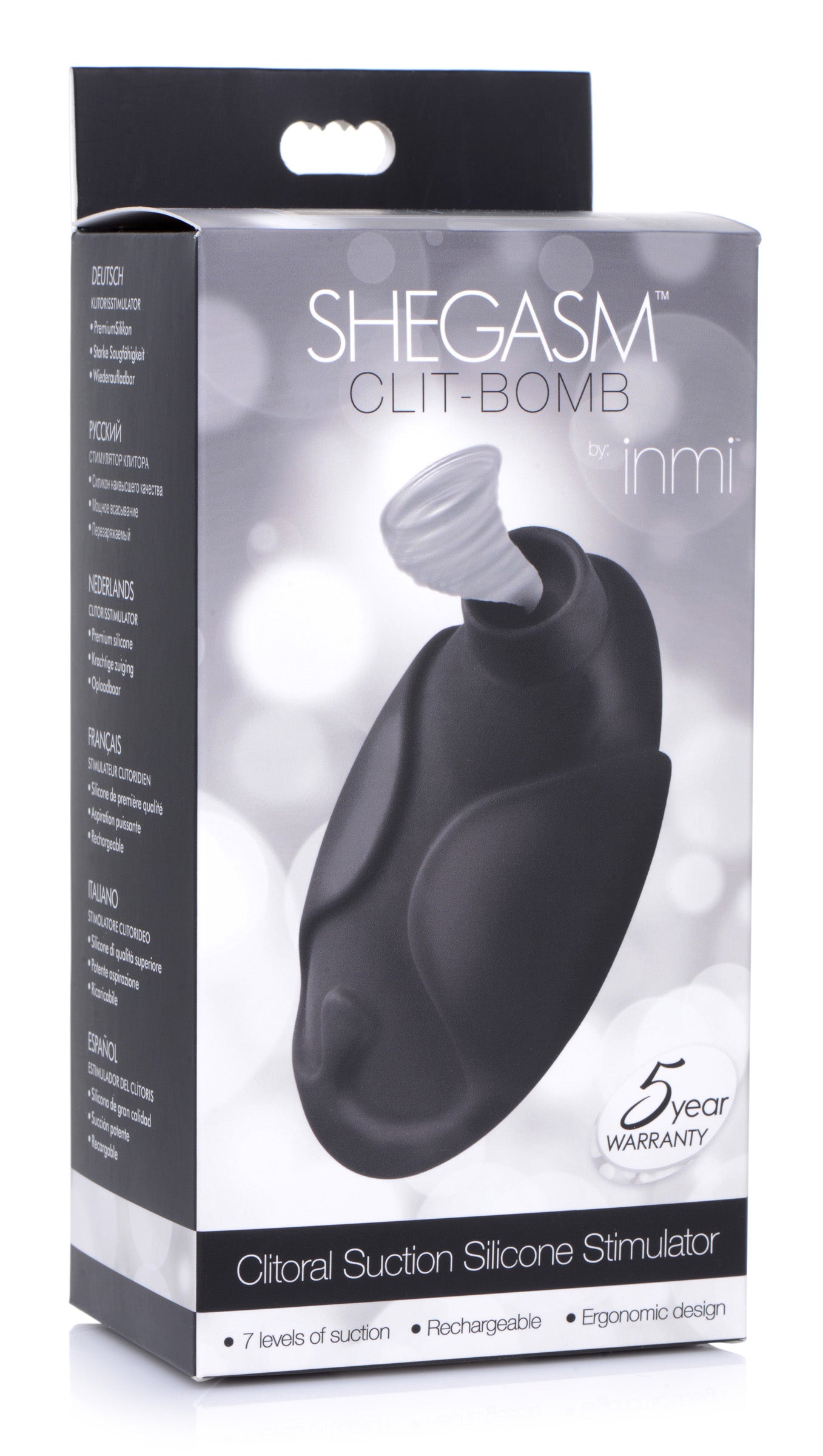 Clit-Bomb Clitoral Suction Silicone Stimulator - UABDSM