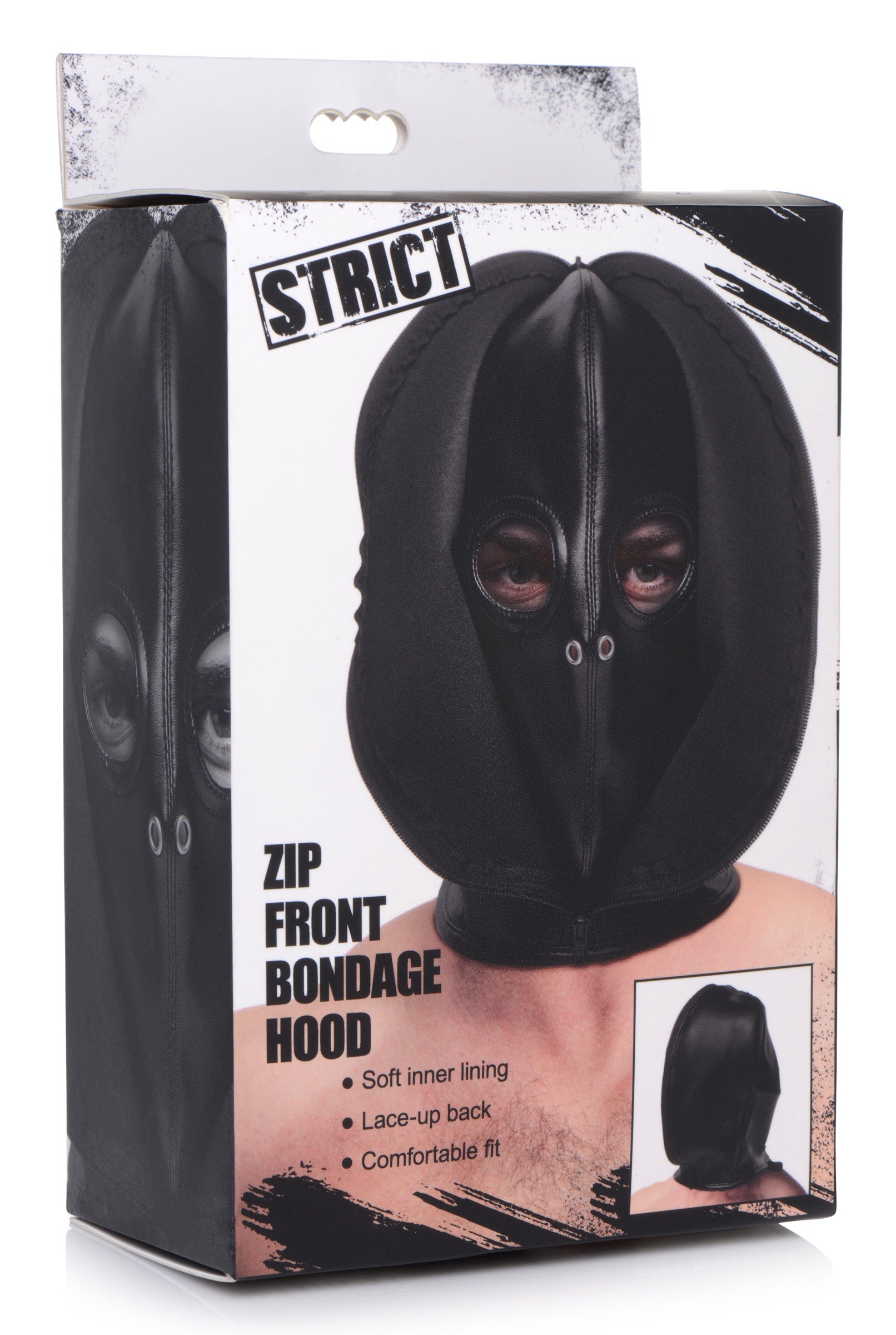 Zip Front Bondage Hood - UABDSM