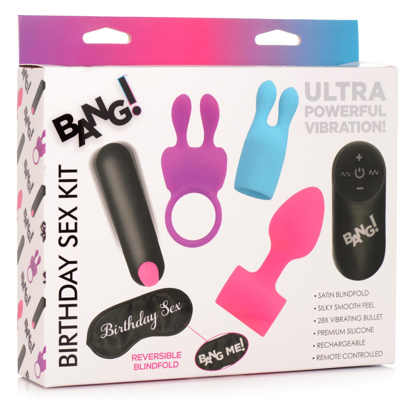 Remote Control Birthday Sex Kit - UABDSM