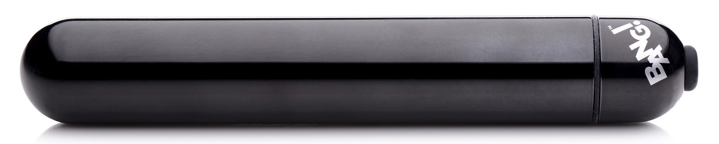 XL Vibrating Metallic Bullet - Black - UABDSM