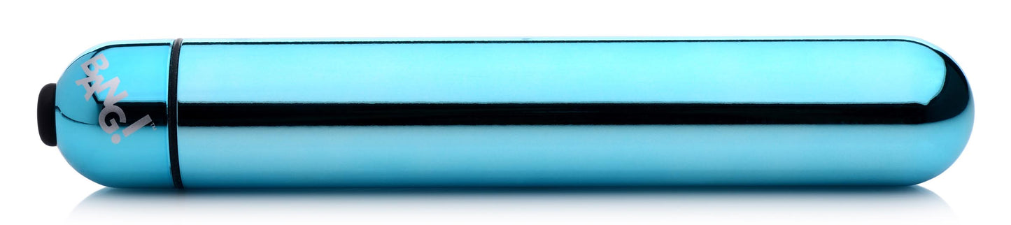 XL Vibrating Metallic Bullet - Blue - UABDSM