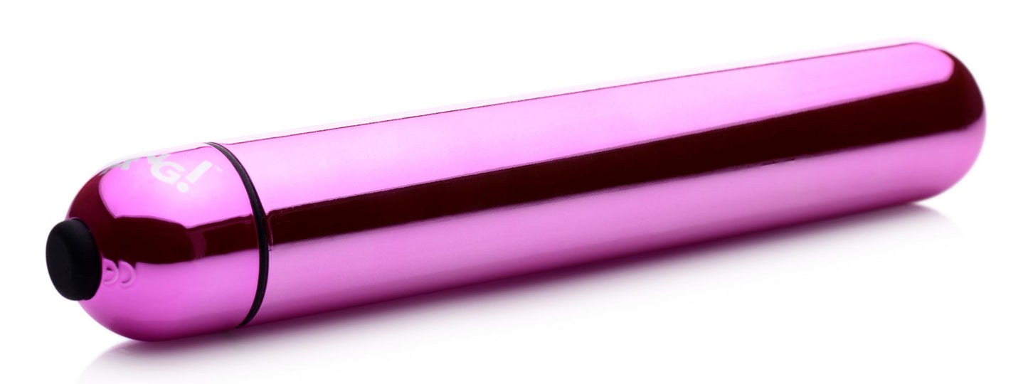 XL Vibrating Metallic Bullet - Pink - UABDSM