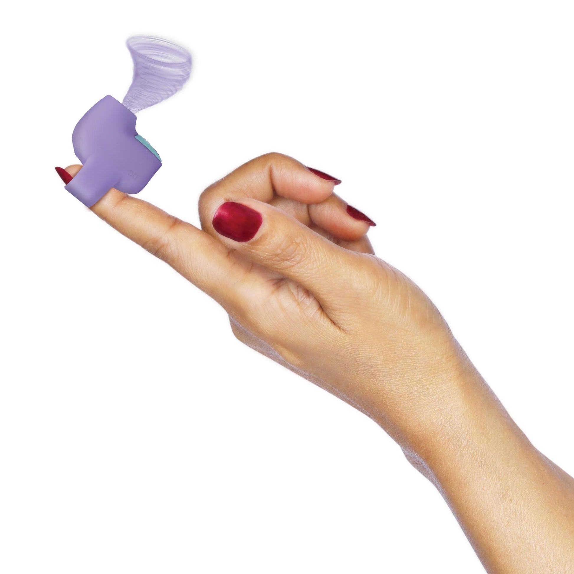 12X Mini Silicone Clit Stimulator - Purple - UABDSM