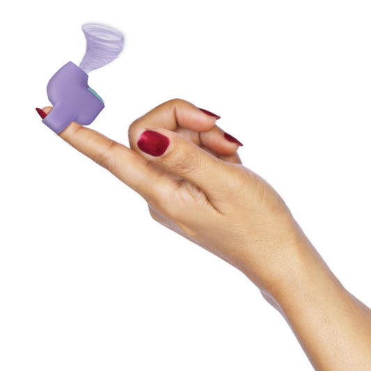 12X Mini Silicone Clit Stimulator - Purple - UABDSM