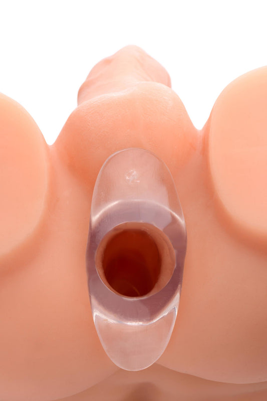Clear View Hollow Anal Plug - Large - UABDSM