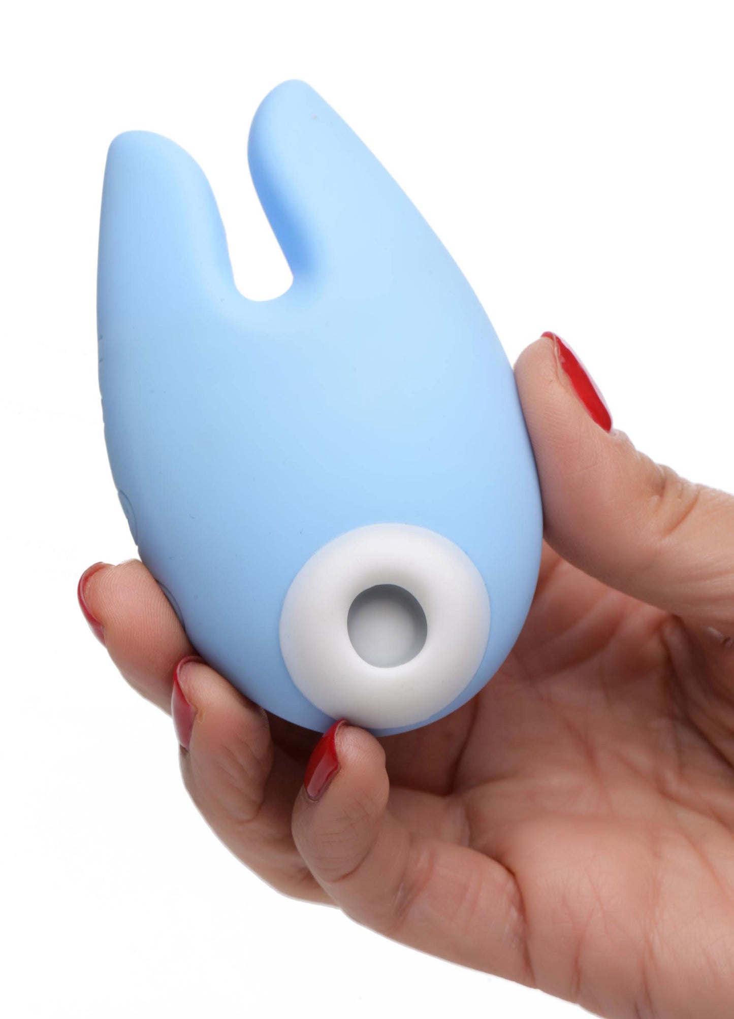 Sucky Bunny Silicone Clitoral  Stimulator - Blue - UABDSM