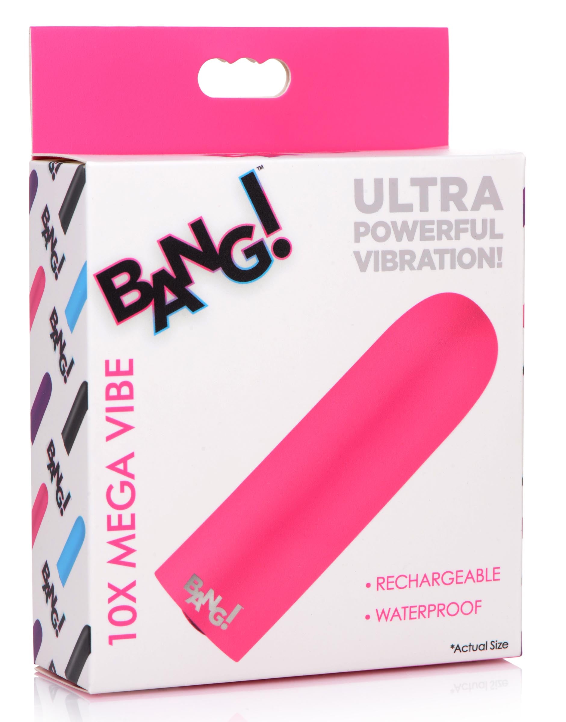 10X Mega Vibrator - Pink - UABDSM