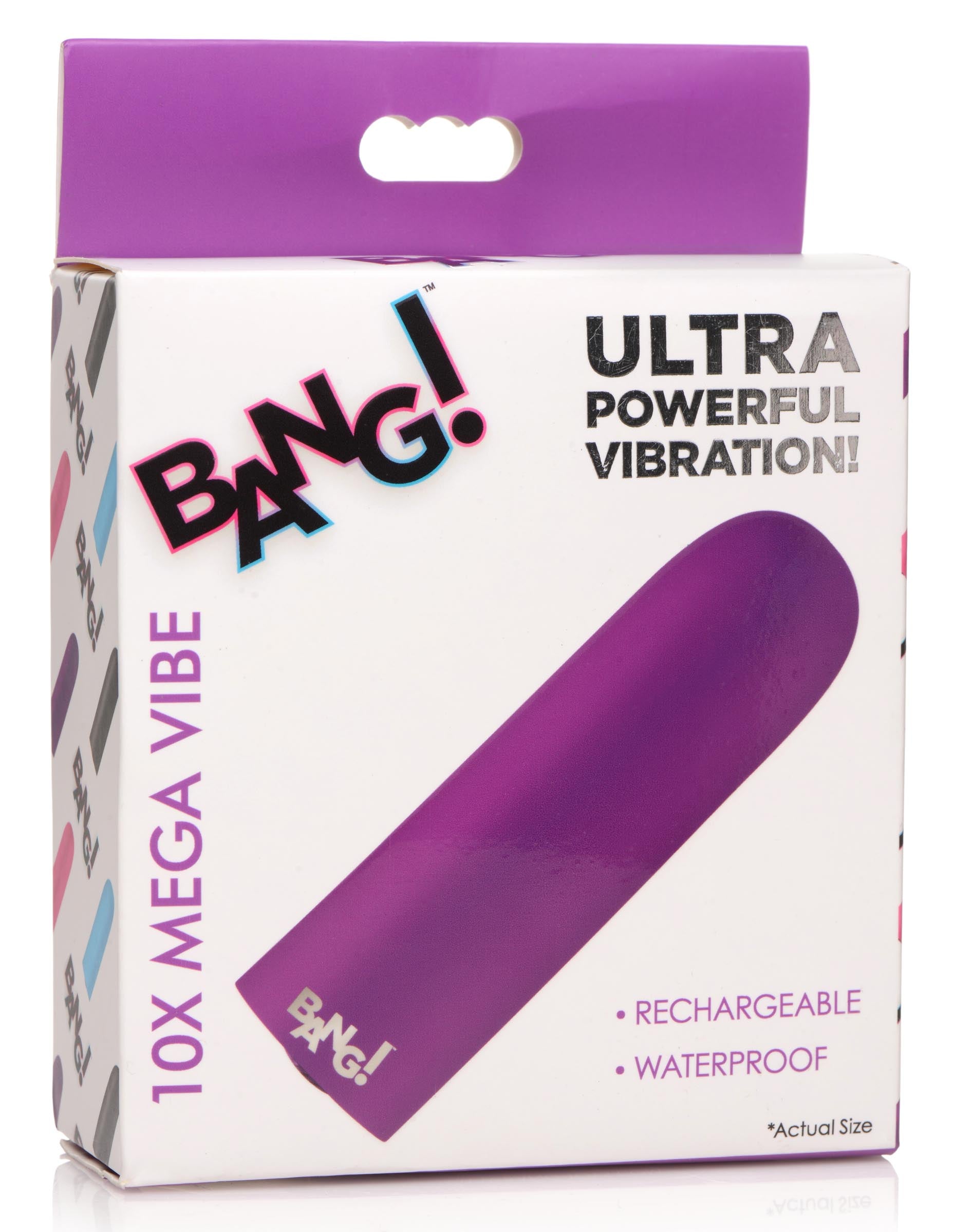10X Mega Vibrator - Purple - UABDSM