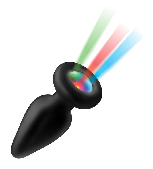 Light Up Silicone Anal Plug - Medium - UABDSM