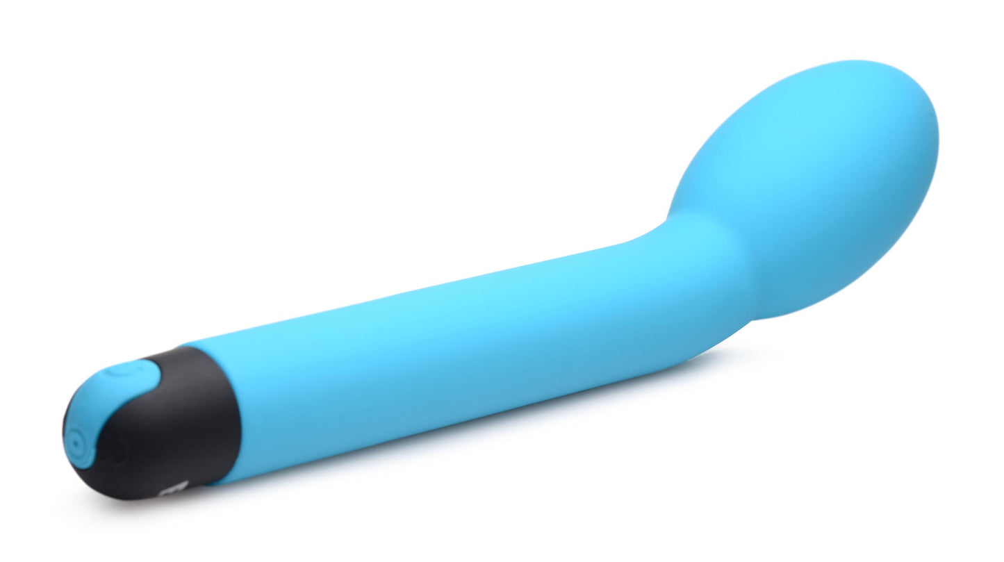 10X Silicone G-Spot Vibrator - Blue - UABDSM