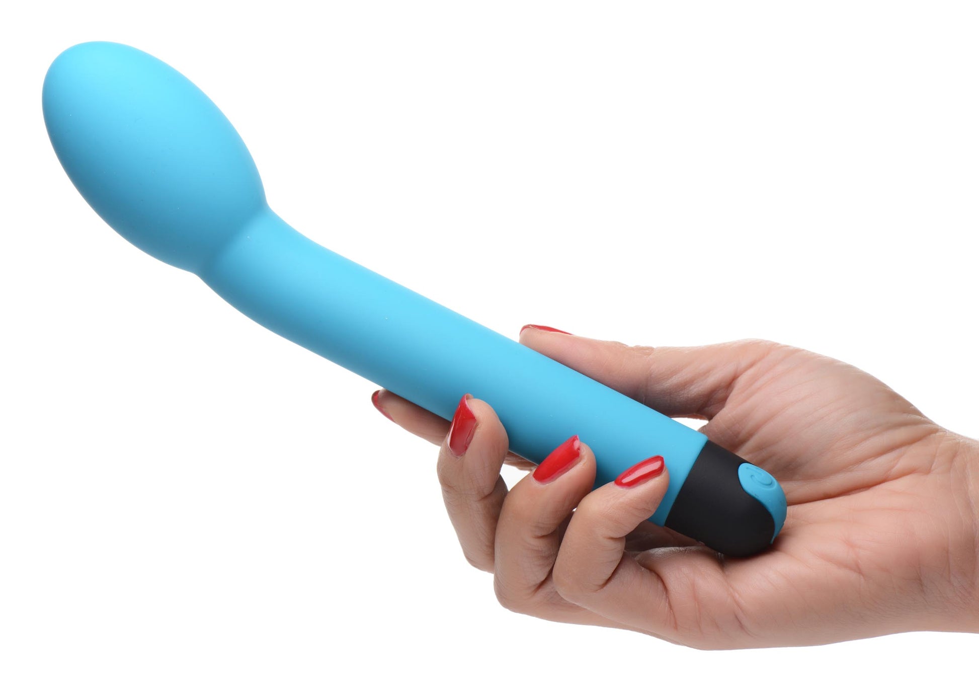 10X Silicone G-Spot Vibrator - Blue - UABDSM