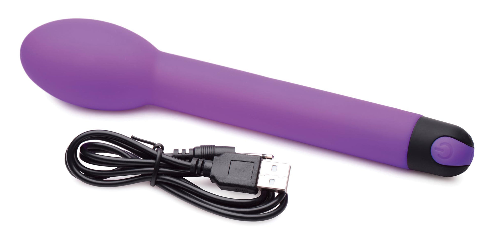 10X Silicone G-Spot Vibrator - Purple - UABDSM