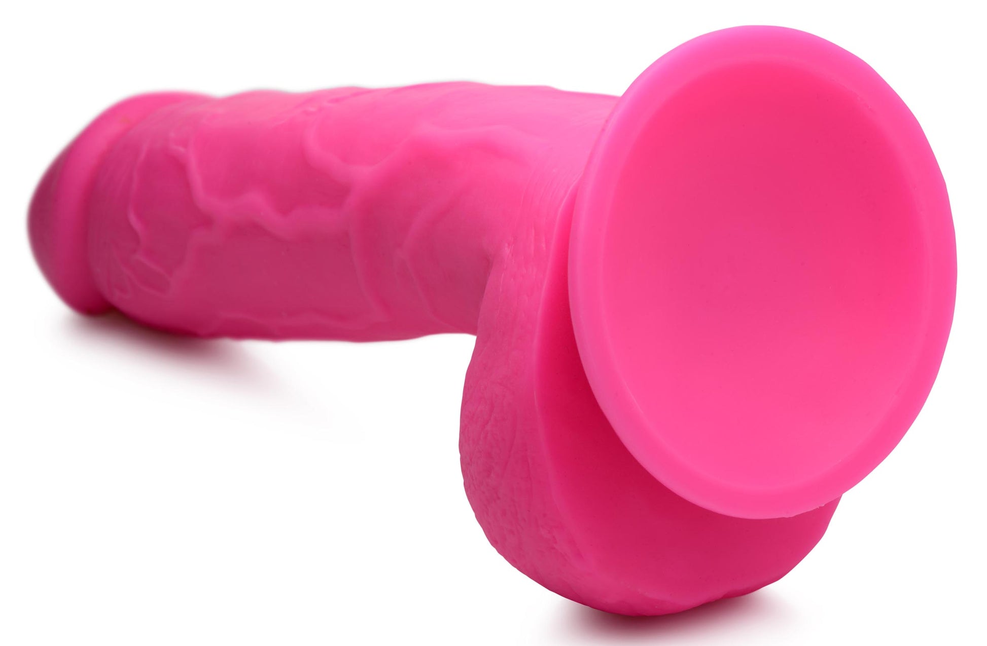 8.25 Inch Dildo with Balls - Pink - UABDSM