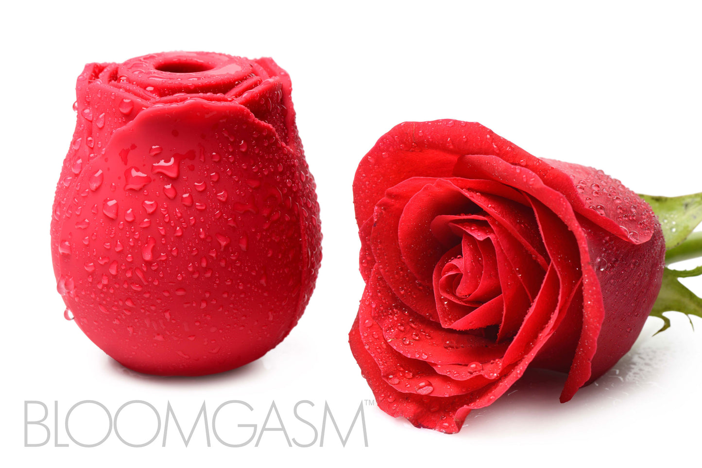 Bloomgasm Wild Rose 10X Silicone Clit Stimulator - UABDSM