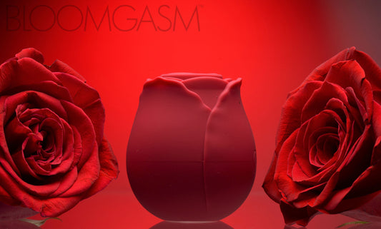 Bloomgasm Wild Rose 10X Silicone Clit Stimulator - UABDSM