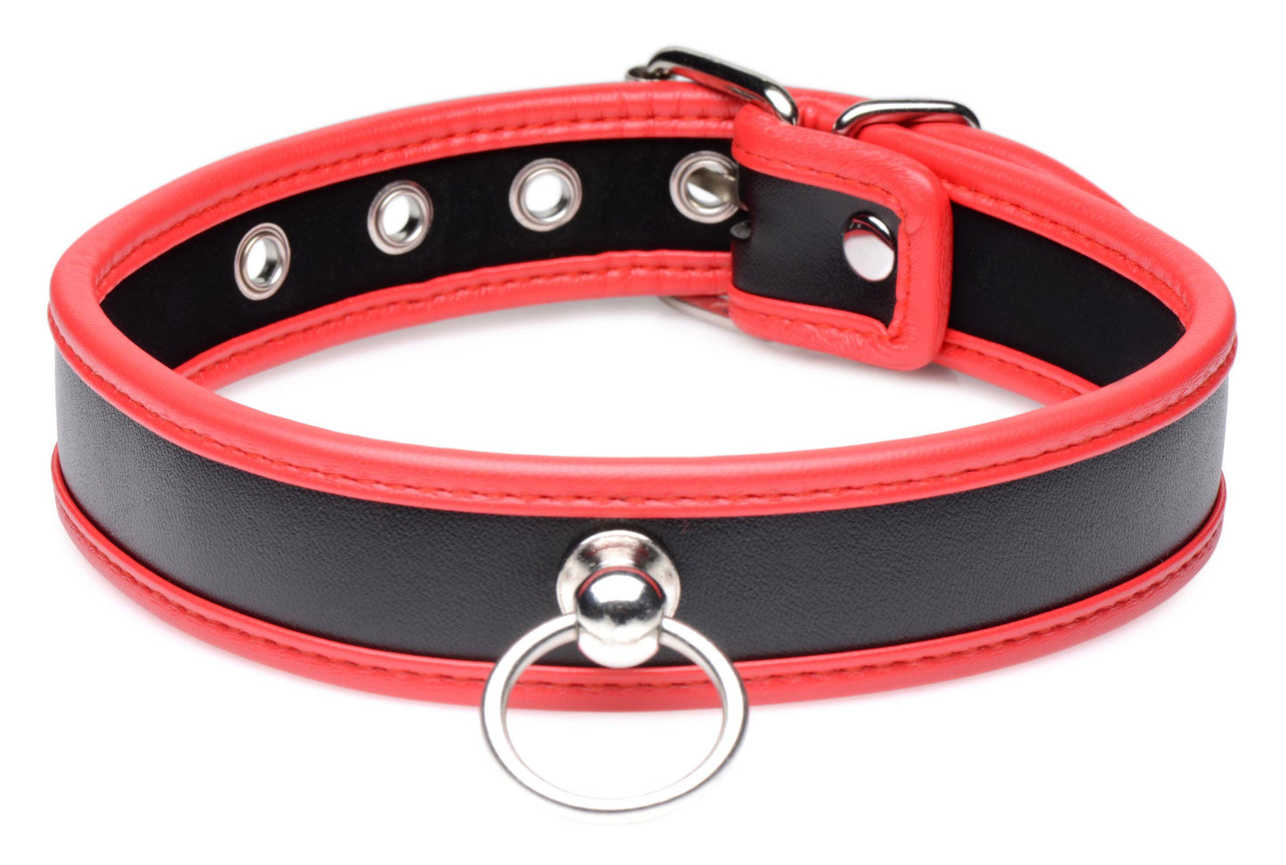 Scarlet Pet Red Collar with O-Ring - UABDSM