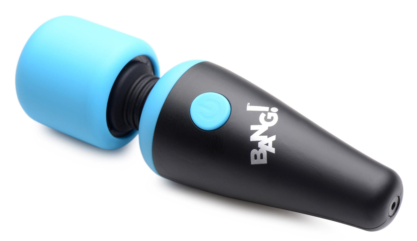 10X Ultra Powerful Silicone Mini Wand - Blue - UABDSM