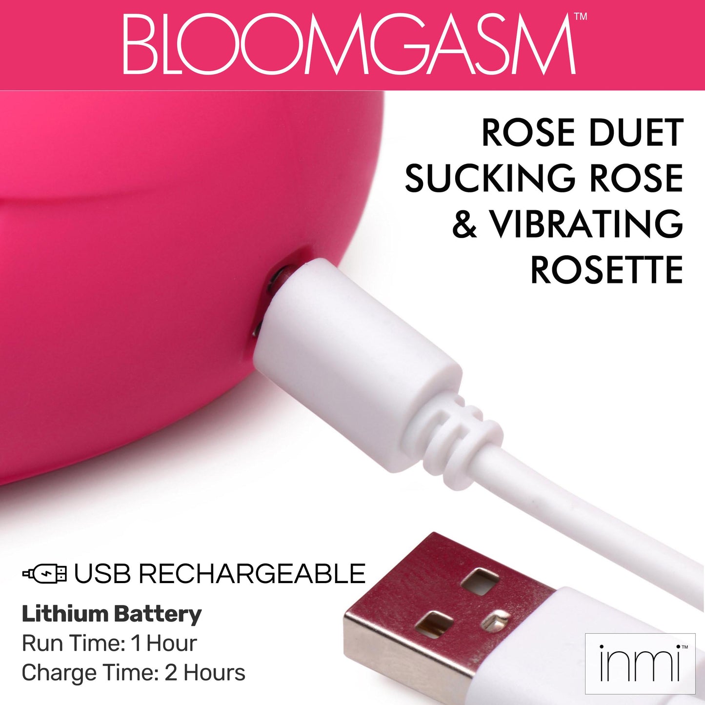 Bloomgasm Rose Duet Sucking Rose and Vibrating Rosette - UABDSM