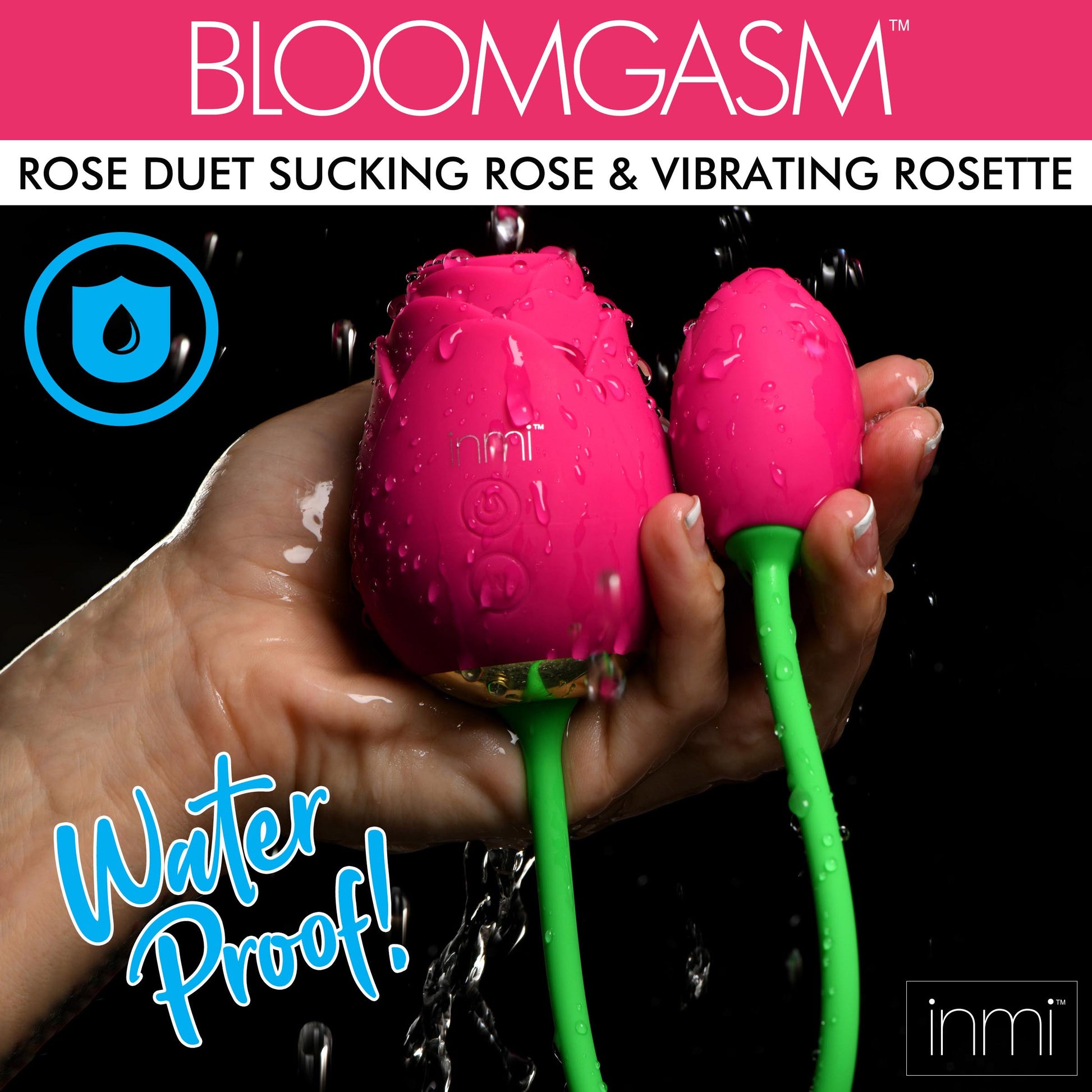 Bloomgasm Rose Duet Sucking Rose and Vibrating Rosette - UABDSM