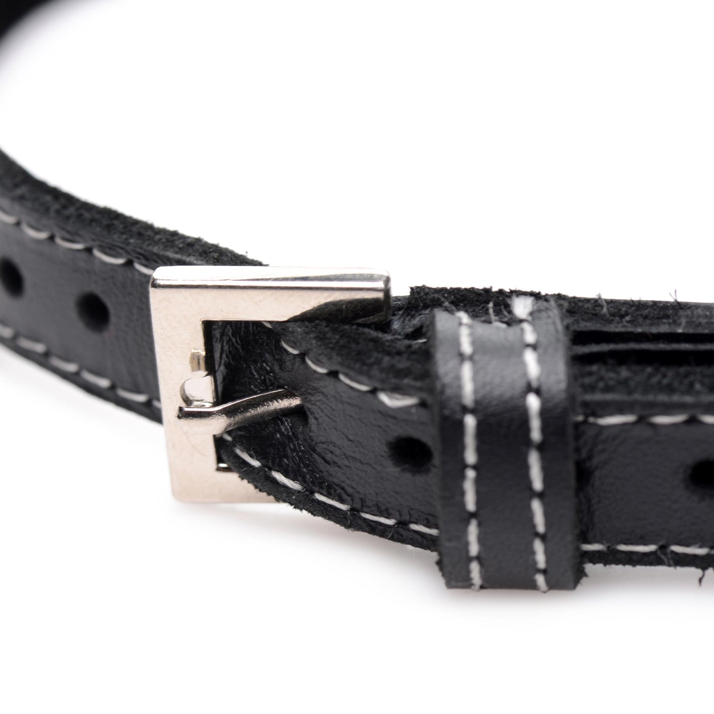 Bling Vixen Leather Choker with Rhinestones - Clear - UABDSM