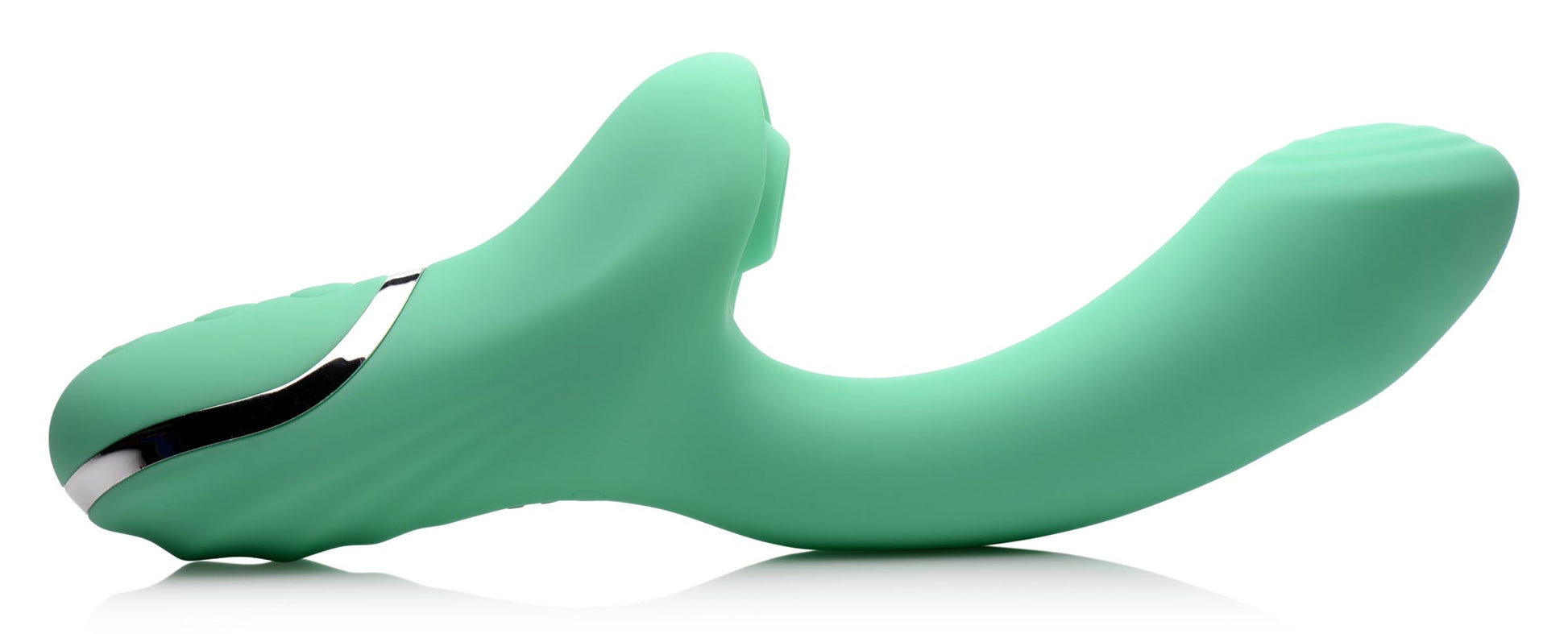 10X Minty Air-Stim Silicone Rabbit Vibrator - UABDSM