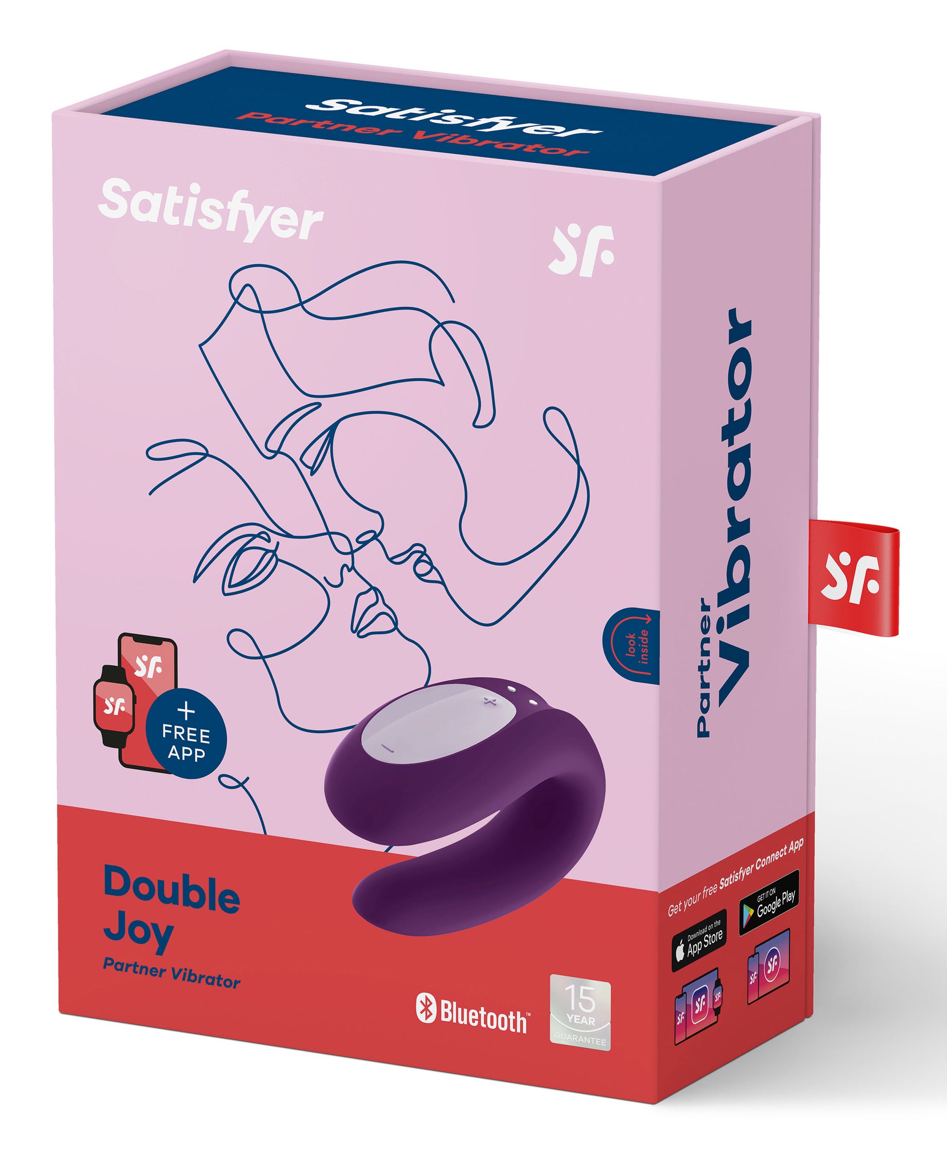 Satisfyer Double Joy Partner Vibrator - UABDSM