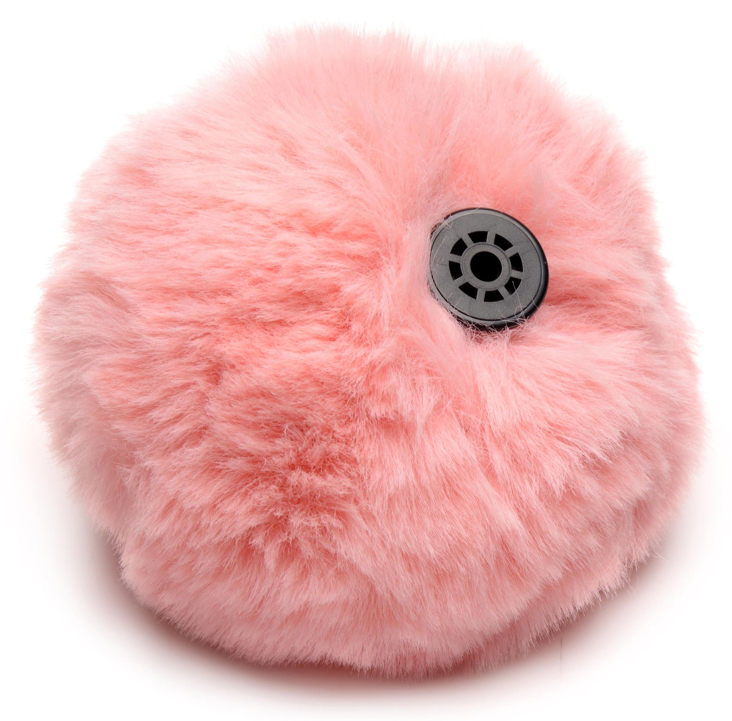 Small Vibrating Anal Plug with Interchangeable Bunny Tail - Pink - UABDSM
