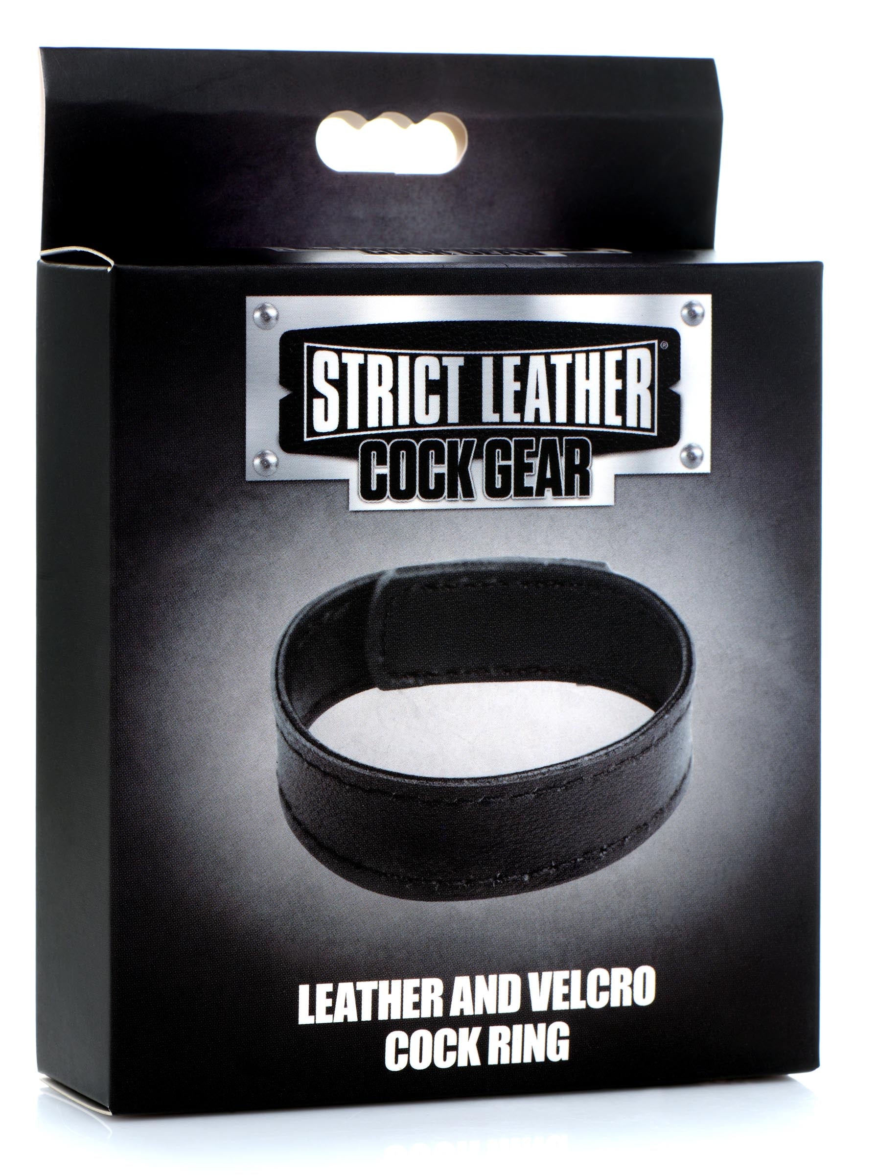 Leather and Velcro Cock Ring - UABDSM