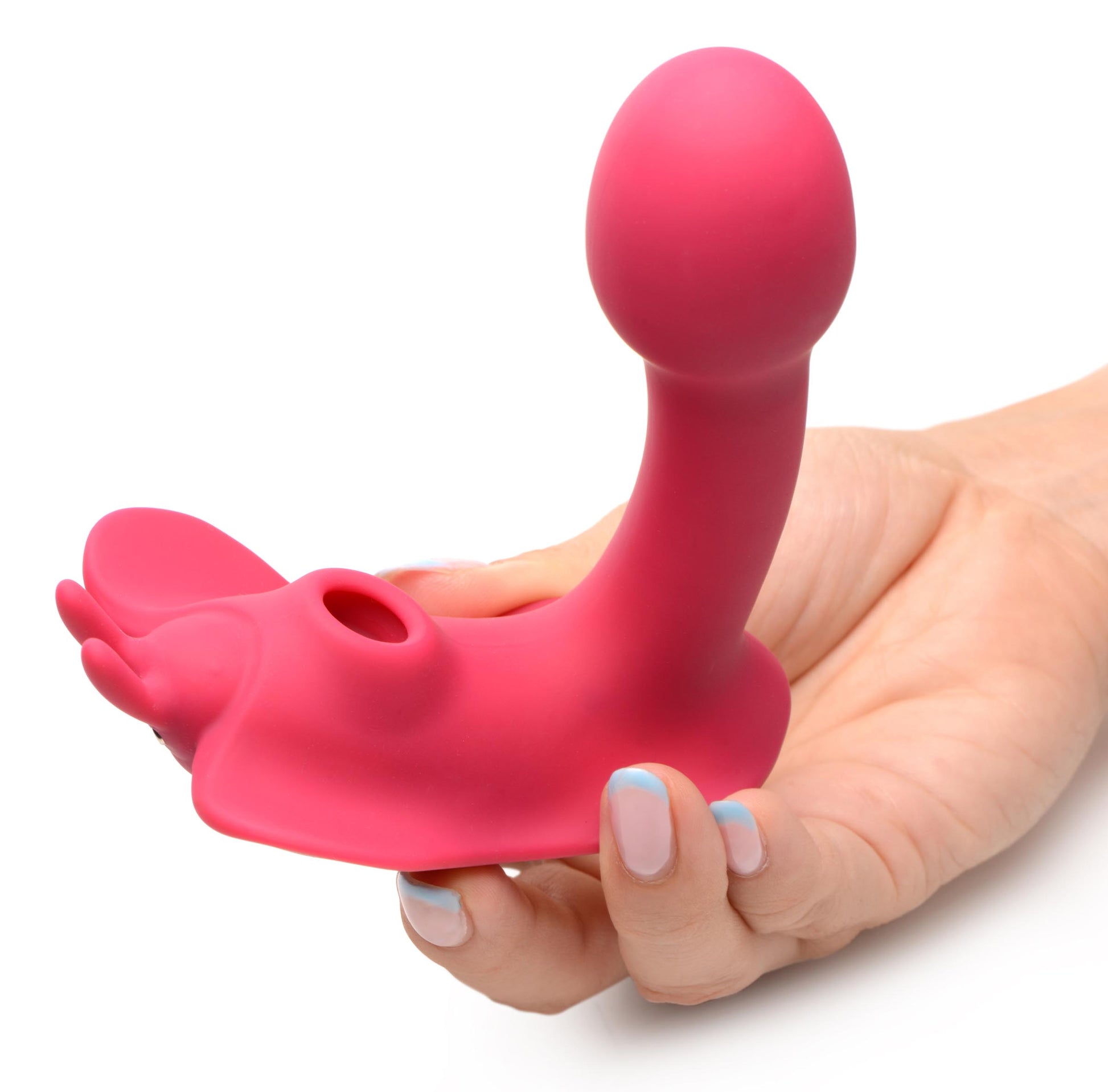 Butterfly Tease 10X Clitoral Suction Silicone Stimulator - UABDSM