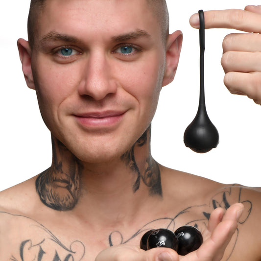 Cock Dangler Silicone Penis Strap with Weights - UABDSM