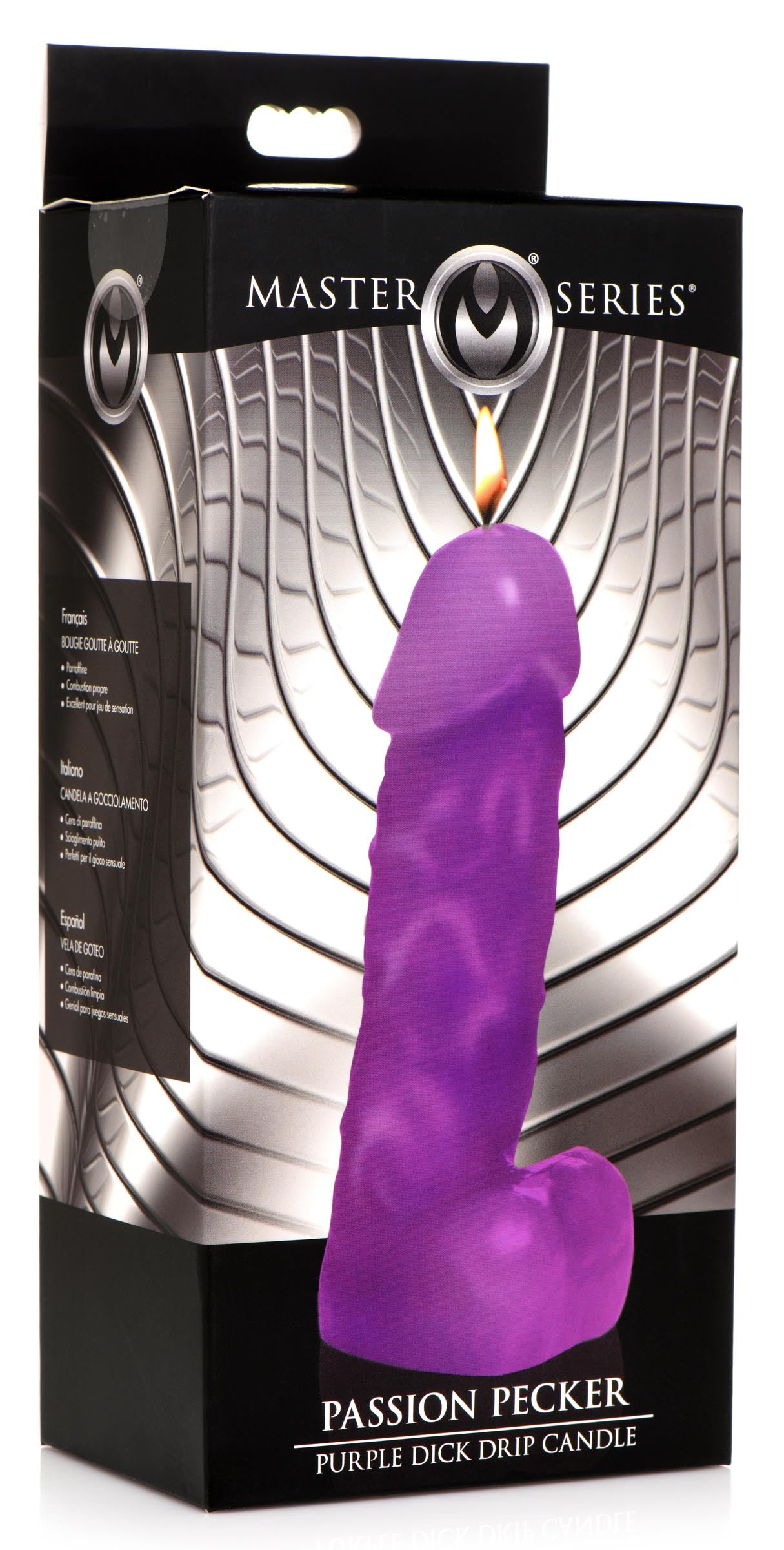 Passion Pecker Dick Drip Candle - Purple - UABDSM