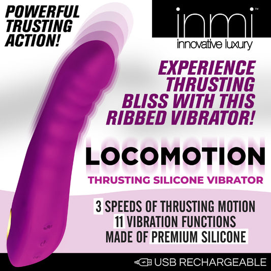 Locomotion Thrusting Silicone Vibrator - UABDSM