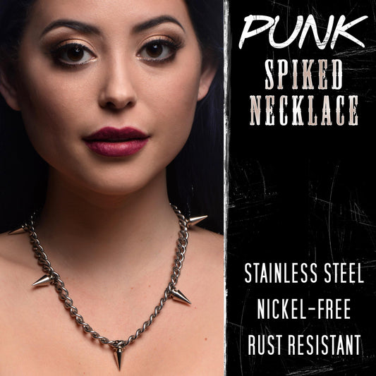 Spiked Punk Necklace - UABDSM