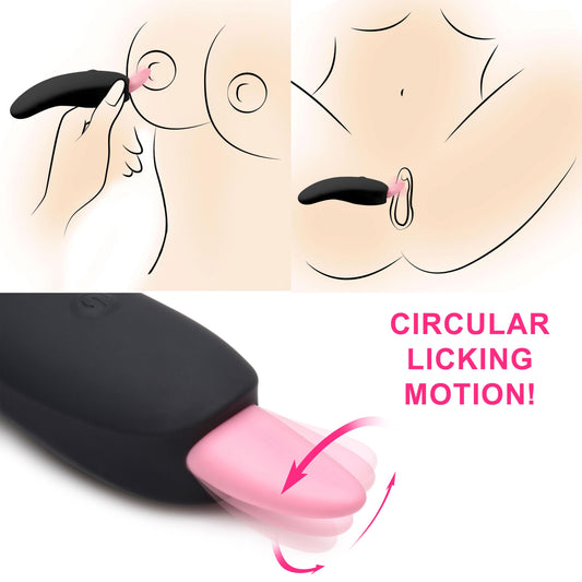 Luscious Licker 7X Silicone Licking Tongue - UABDSM