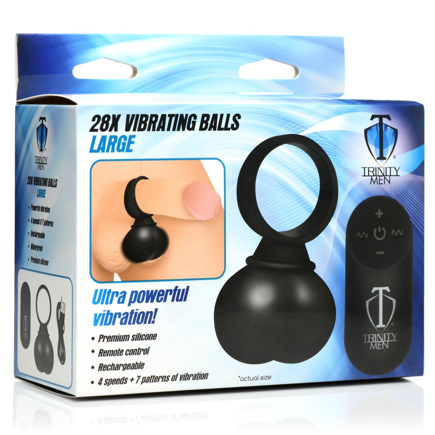 28X Vibrating Balls Large - UABDSM