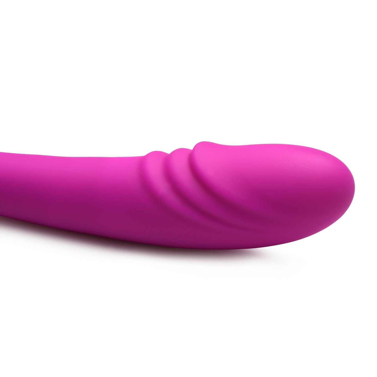 7X Double Team Silicone Double Dildo with Remote - UABDSM