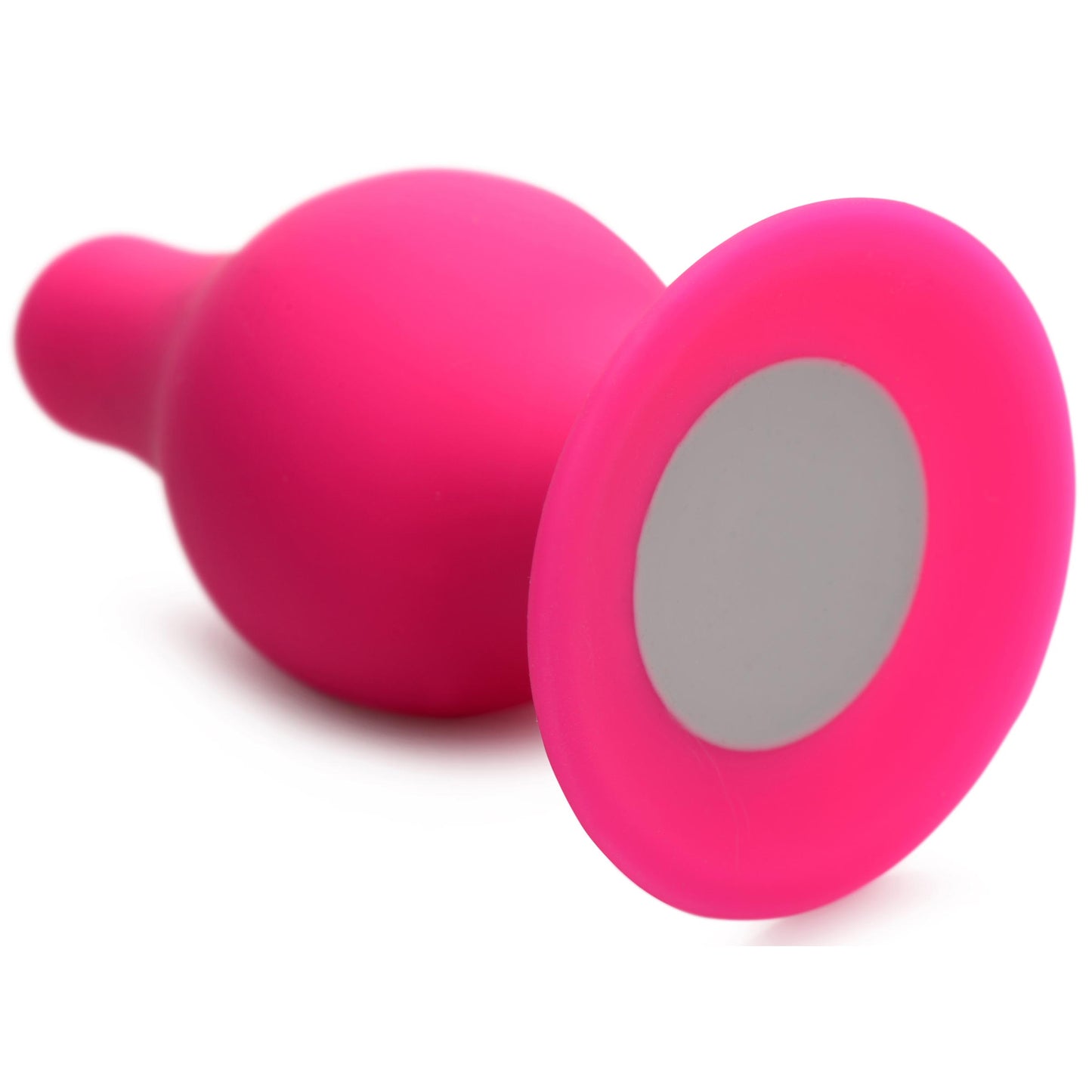 Squeezable Tapered Small Anal Plug - Pink - UABDSM