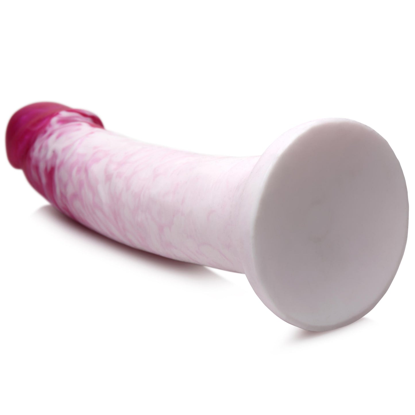 Swirl Realistic Silicone Dildo - Pink - UABDSM