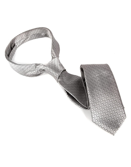 Christian Grey`s Tie - FSOG Silver Tie - UABDSM
