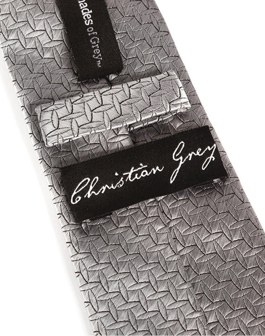 Christian Grey`s Tie - FSOG Silver Tie - UABDSM