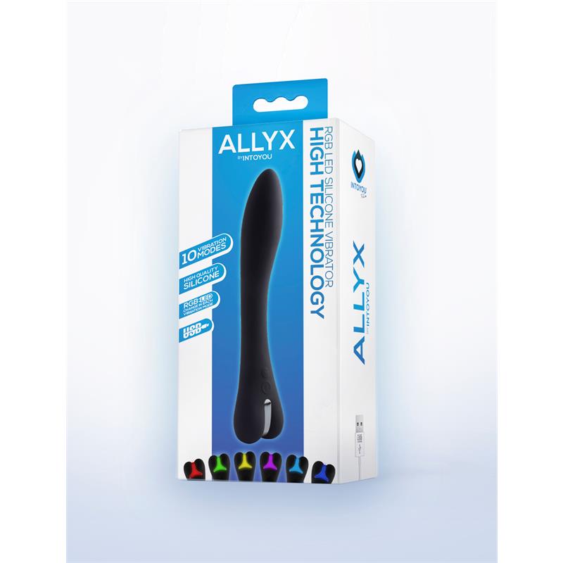 Allyx Vibe Led System Double Motor Silicone USB - UABDSM