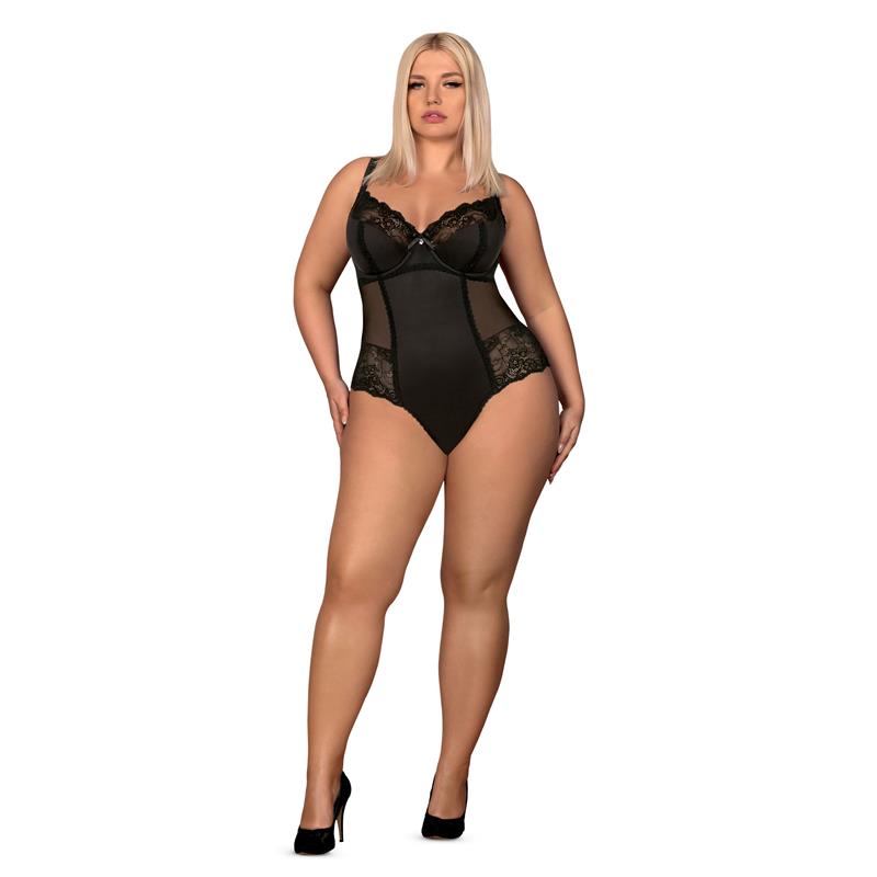 Amallie Lace Bodysuit Black - UABDSM