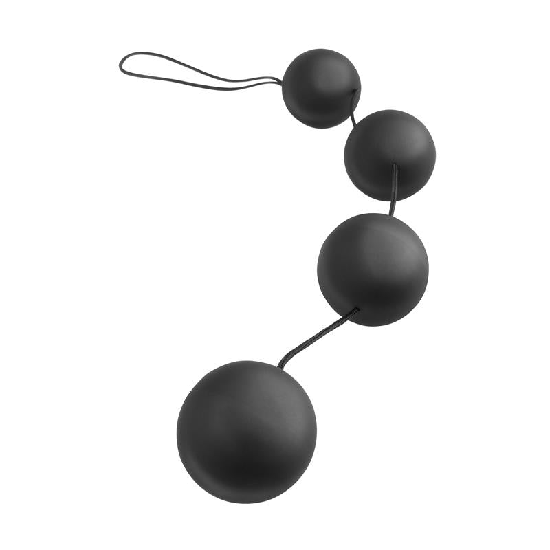 Anal Balls with Vibration Deluxe Colour Black - UABDSM