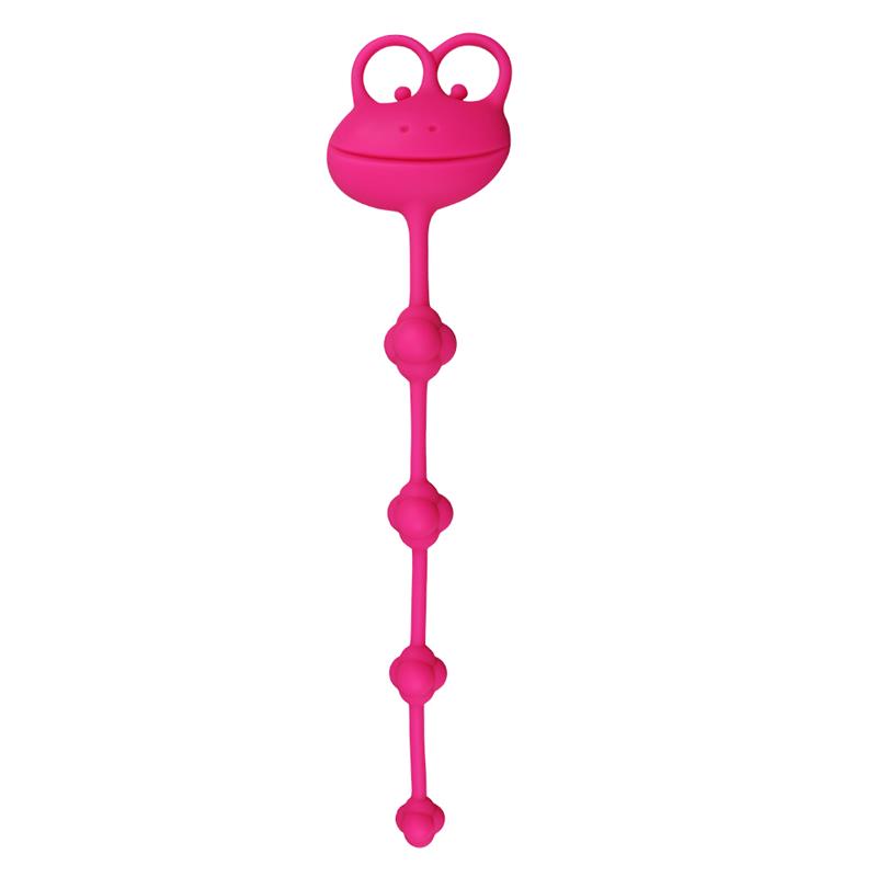 Anal Beads Frog Pink - UABDSM