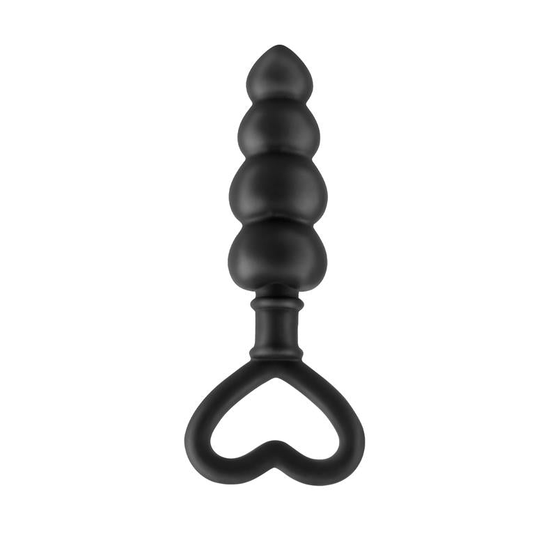 Anal Fantasy Collection Beaded Luv Probe - Colour Black - UABDSM