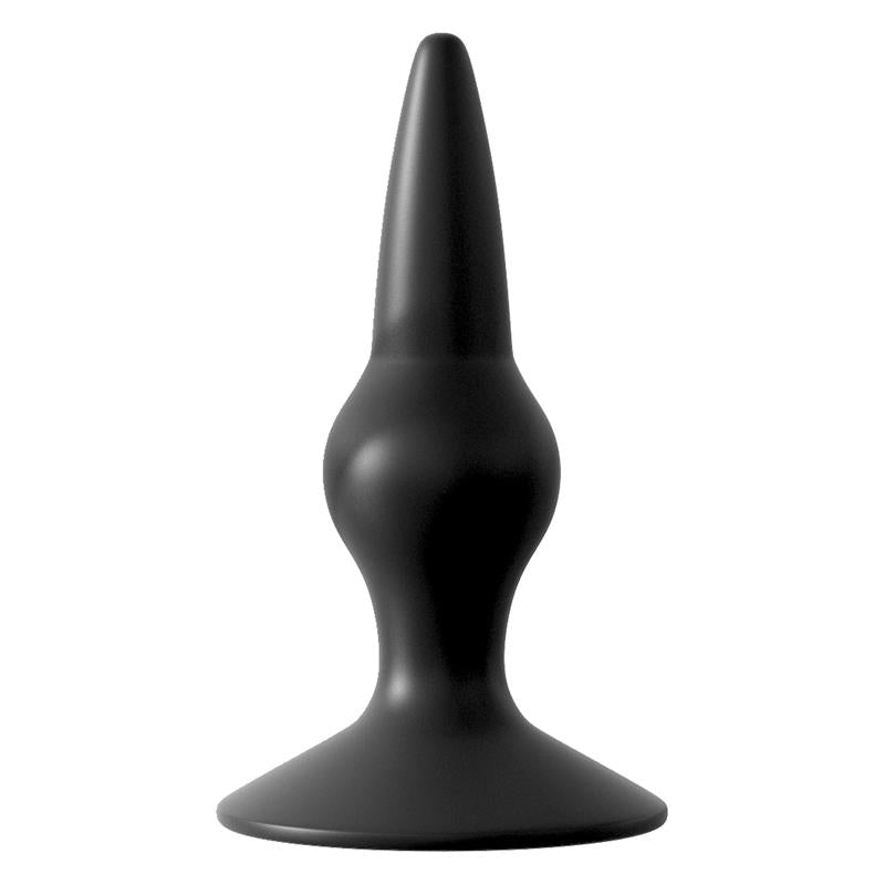 Anal Fantasy Collection Silicone Starter Plug - Colour Black - UABDSM