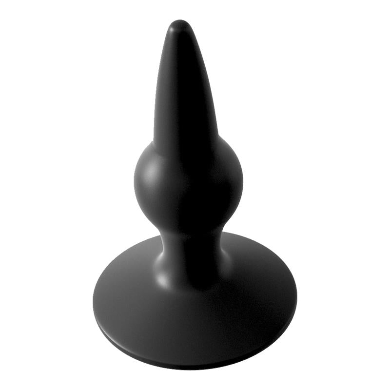 Anal Fantasy Collection Silicone Starter Plug - Colour Black - UABDSM