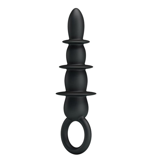 Anal plug 3 Areas Black - UABDSM