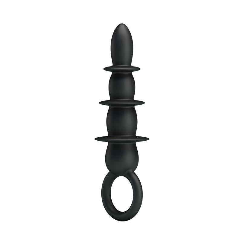 Anal plug 3 Areas Black - UABDSM