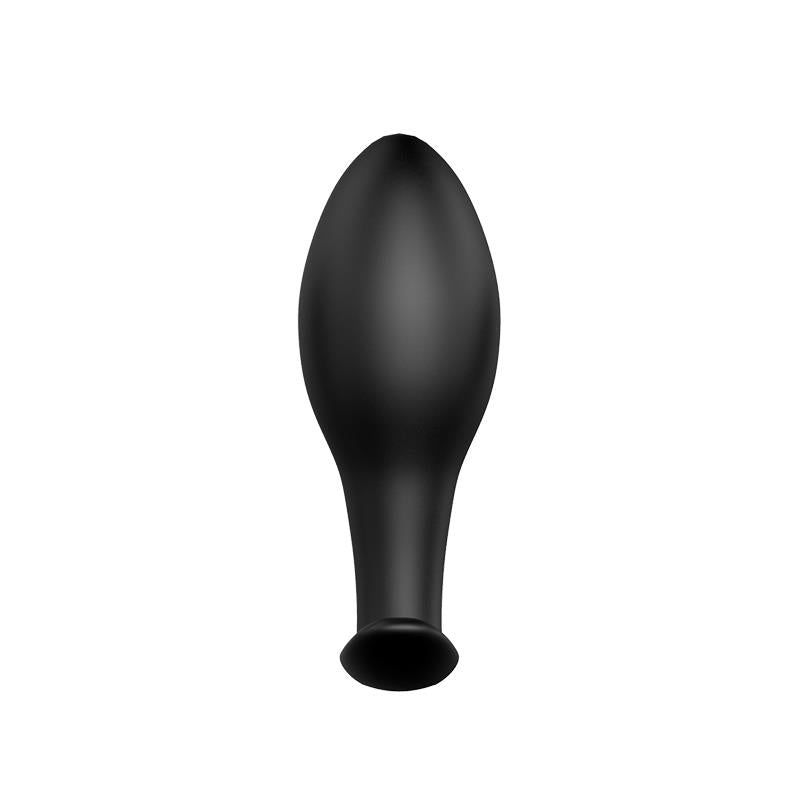 Anal Plug Black Anchor with Remote Control - UABDSM